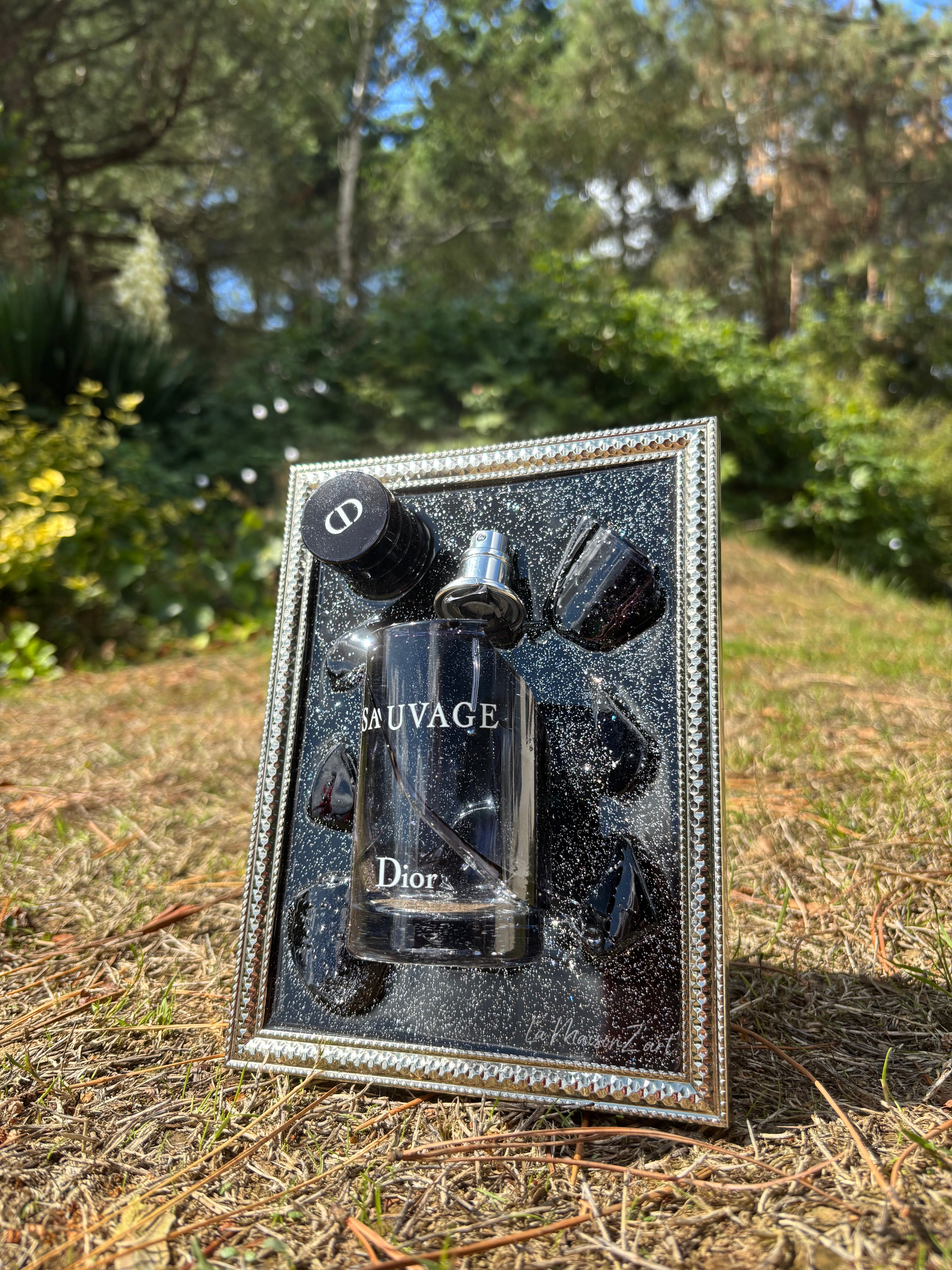 Cadre artistique Dior Sauvage - Mini format