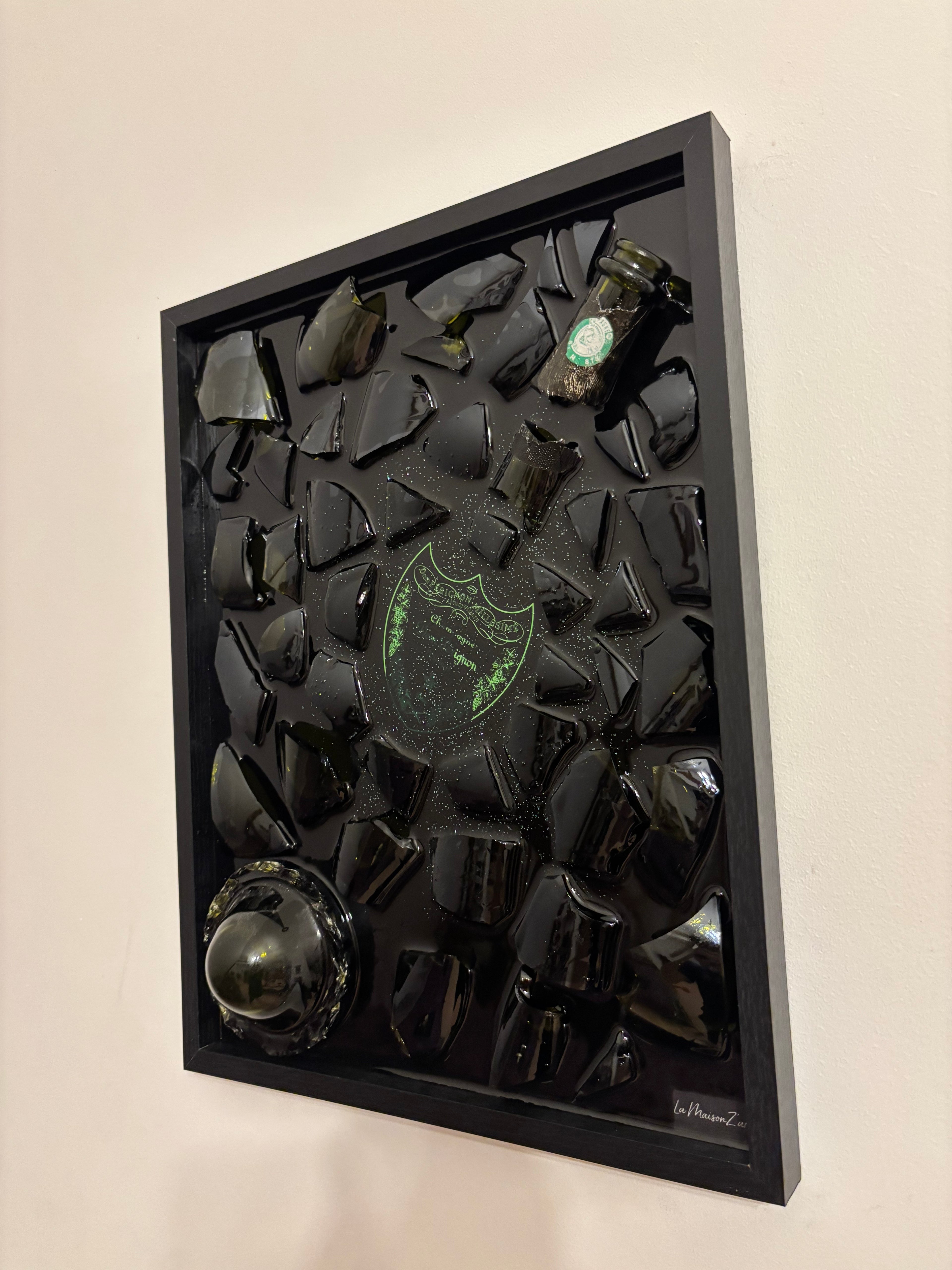 Tableau Dom Perignon - Renaissance noire