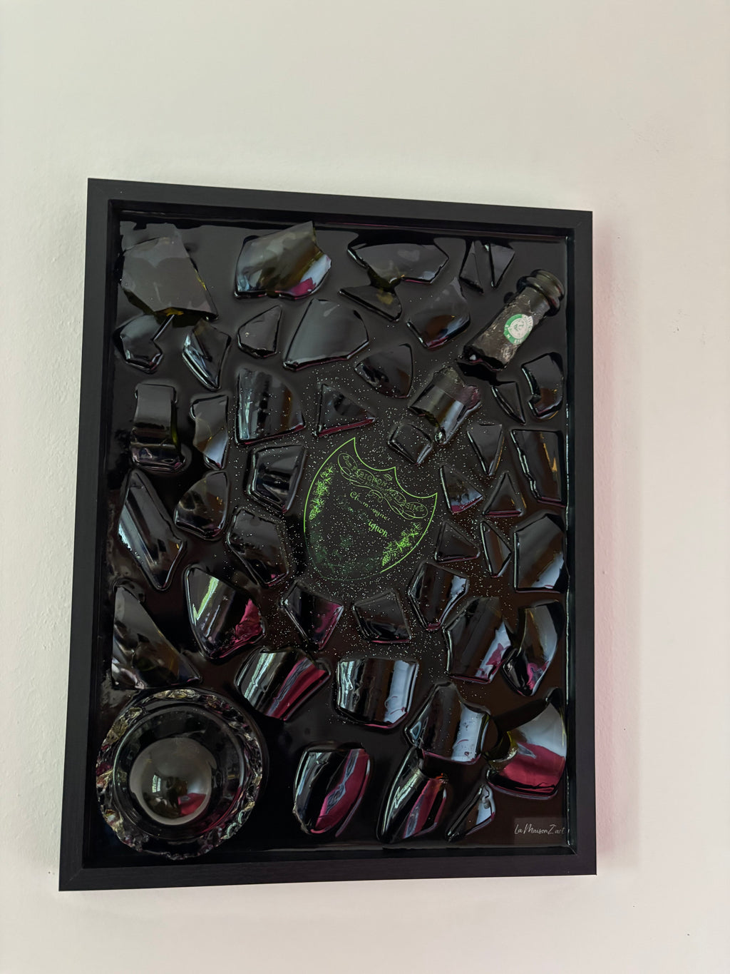 Tableau Dom Perignon - Renaissance noire