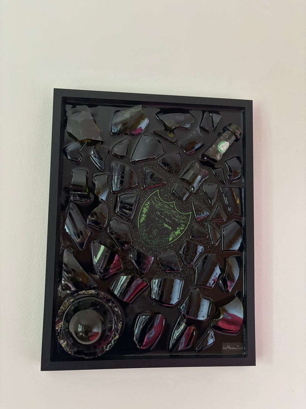 Tableau Dom Perignon - Renaissance noire