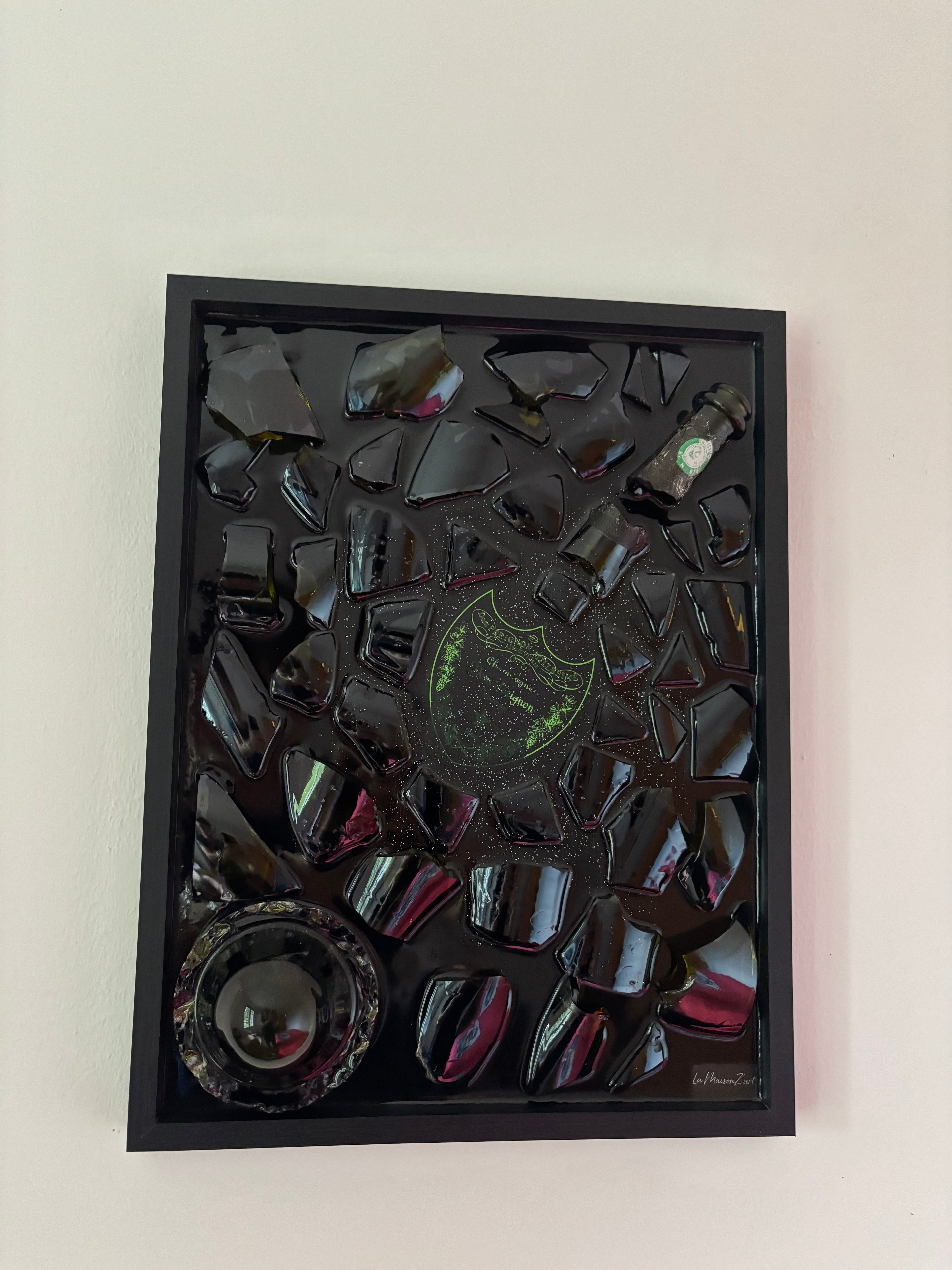 Tableau Dom Perignon - Renaissance noire