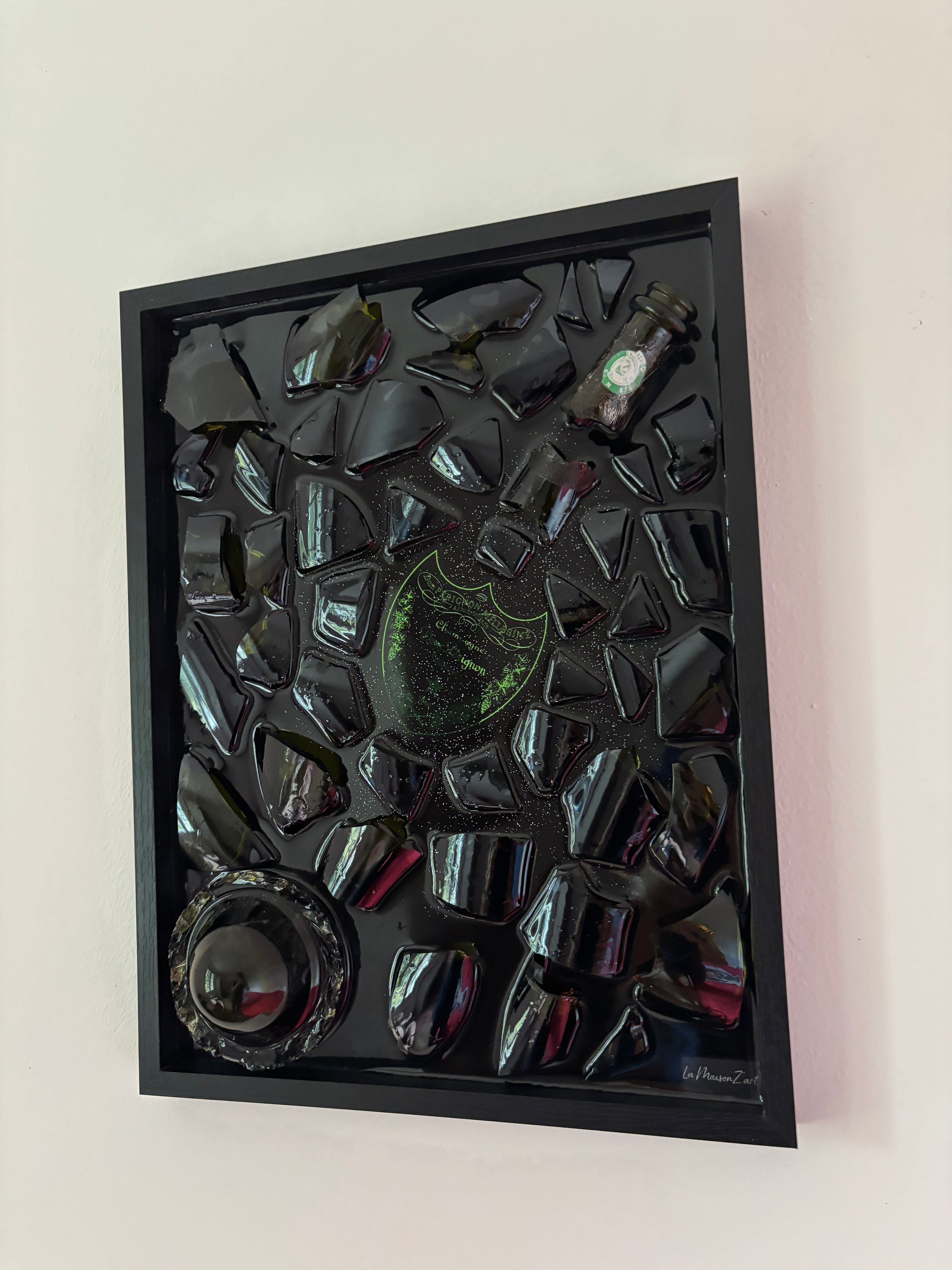 Tableau Dom Perignon - Renaissance noire