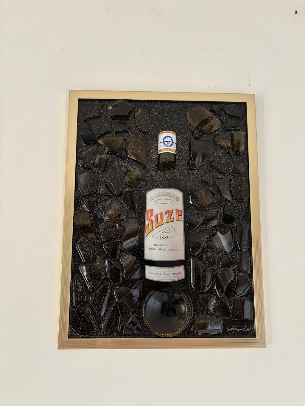 Tableau - Bouteille Suze 1889
