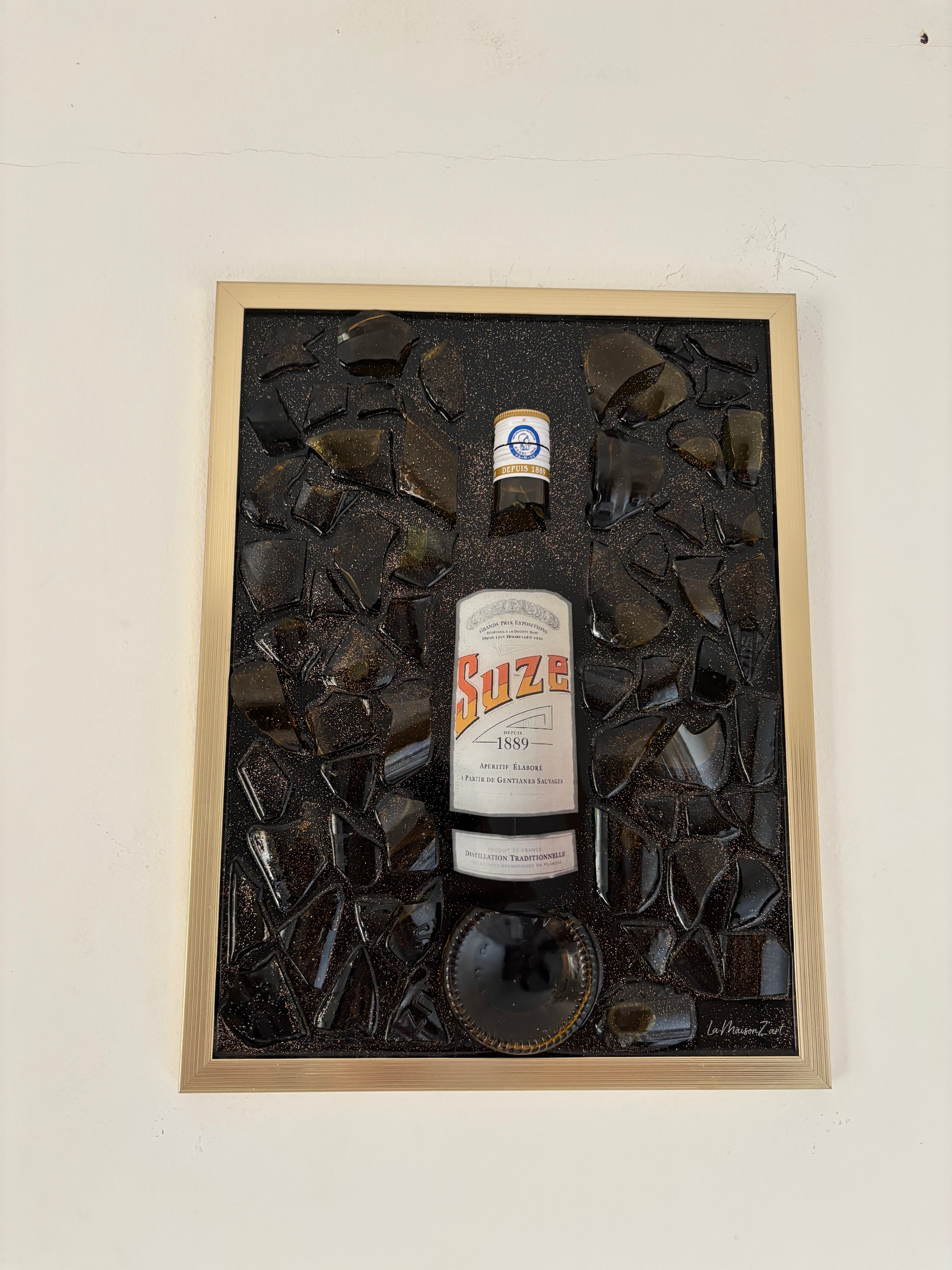 Tableau - Bouteille Suze 1889