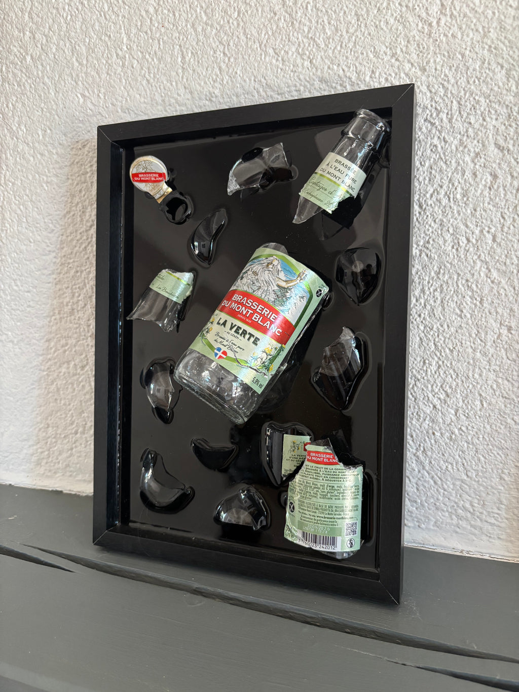 Tableau - Mont Blanc - Bière La Verte