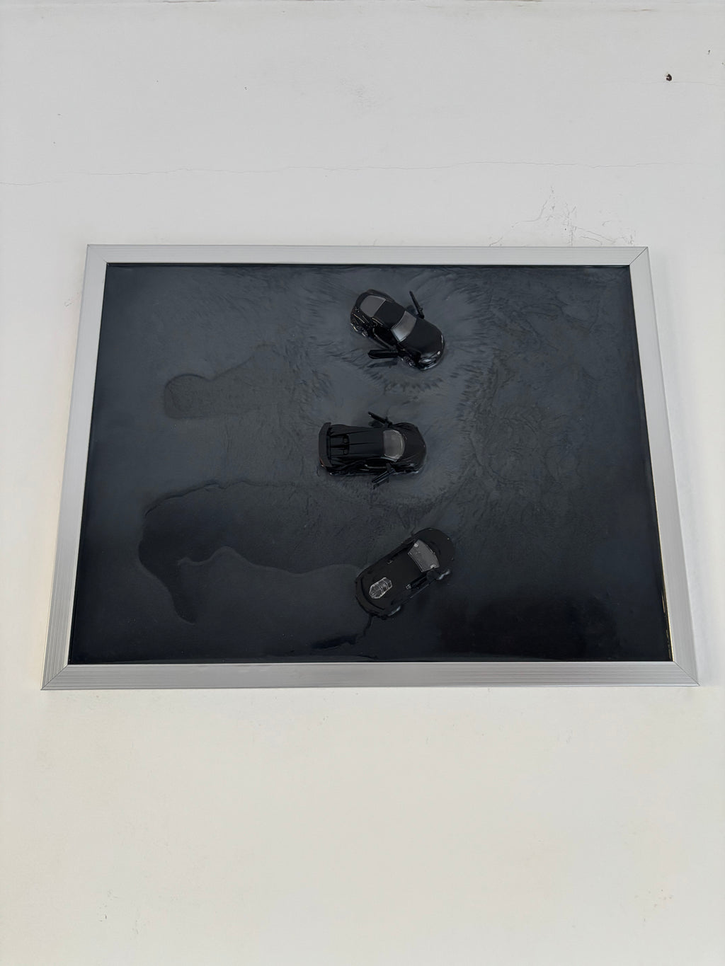 Tableau collector - 3 bolides noirs