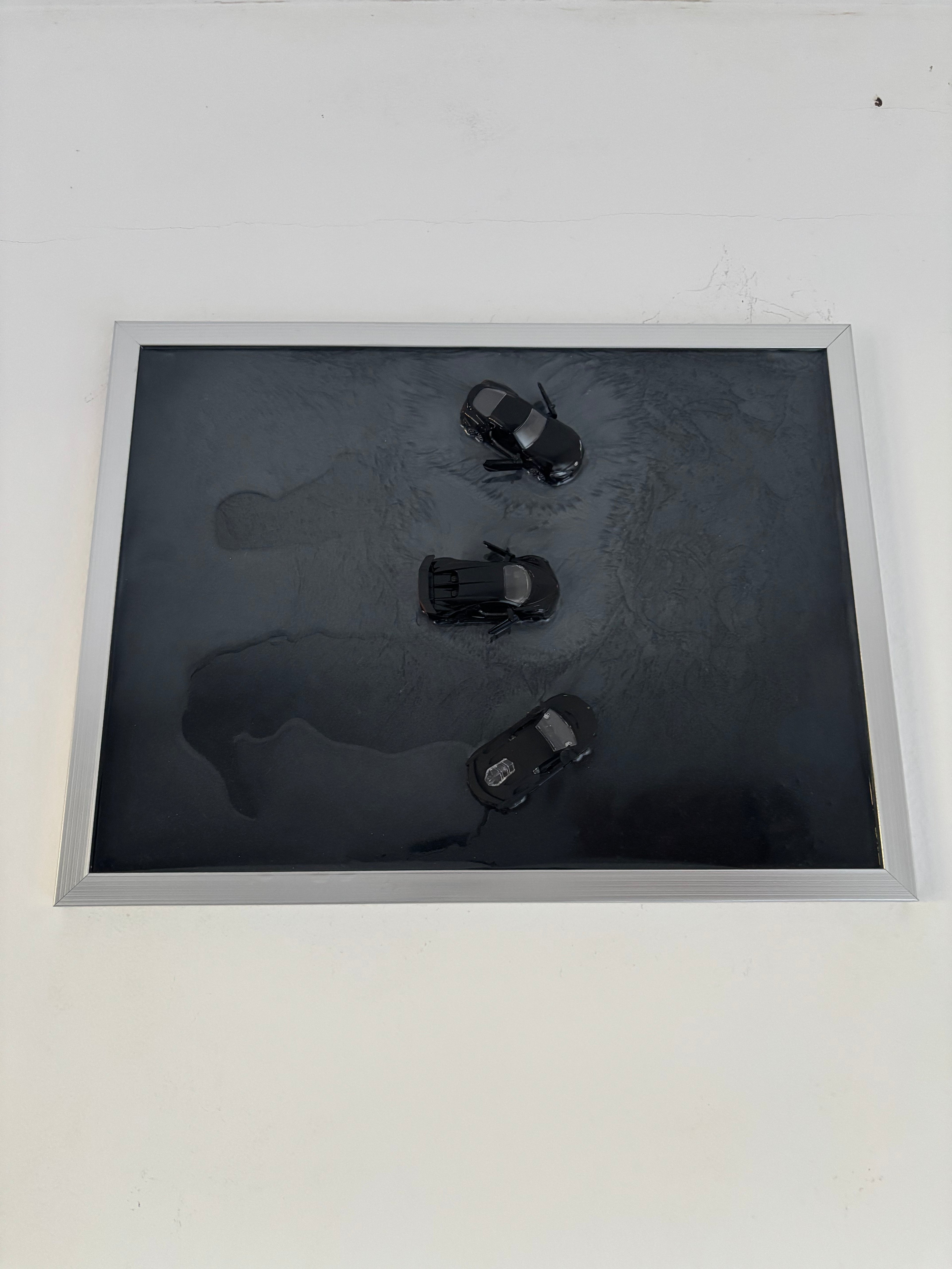 Tableau collector - 3 bolides noirs