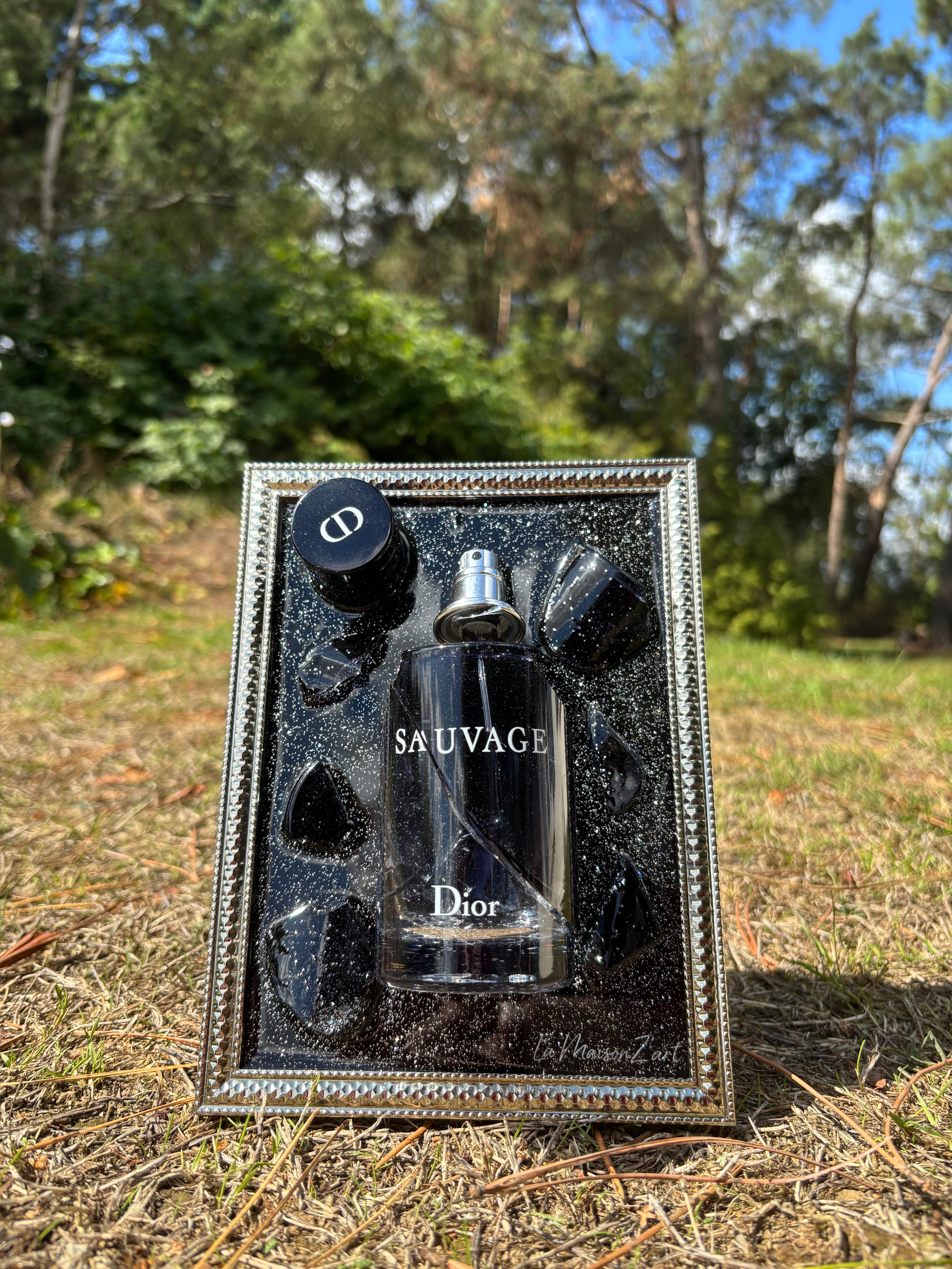 Cadre artistique Dior Sauvage - Mini format